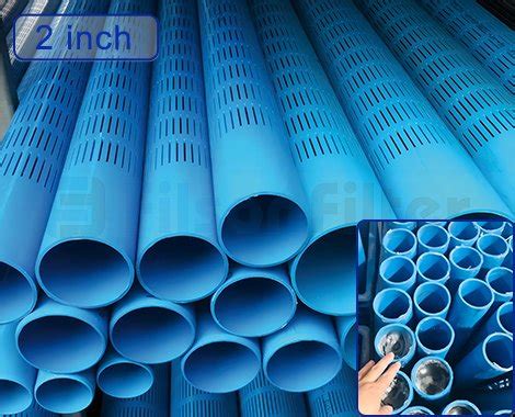 2 inch slotted pvc pipe|Sure.